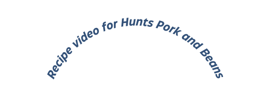 Recipe video for Hunts Pork and Beans